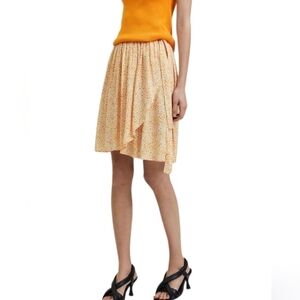 SELECTED femme printed wrap summer skirt size 12 38 @X